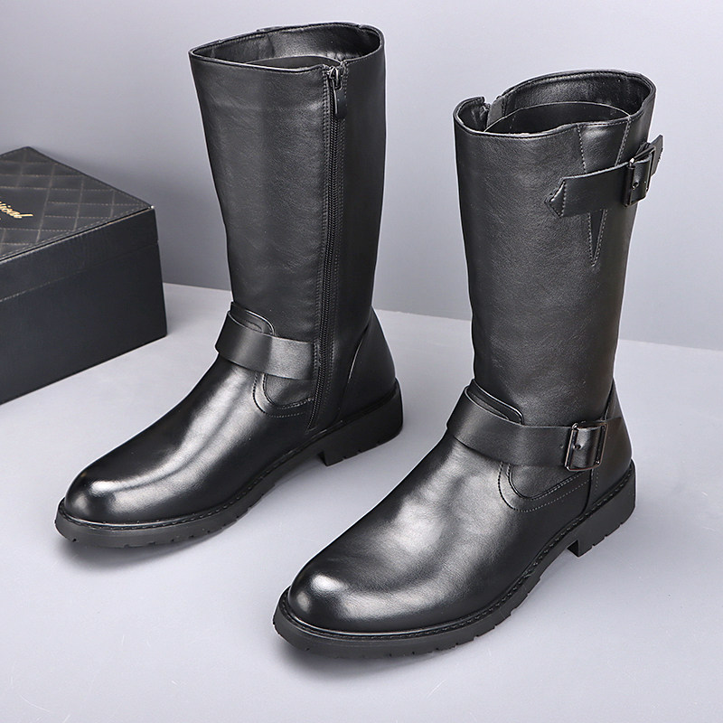 Men'S Fashion News - Botas de Motocicleta Estilo Inglês para