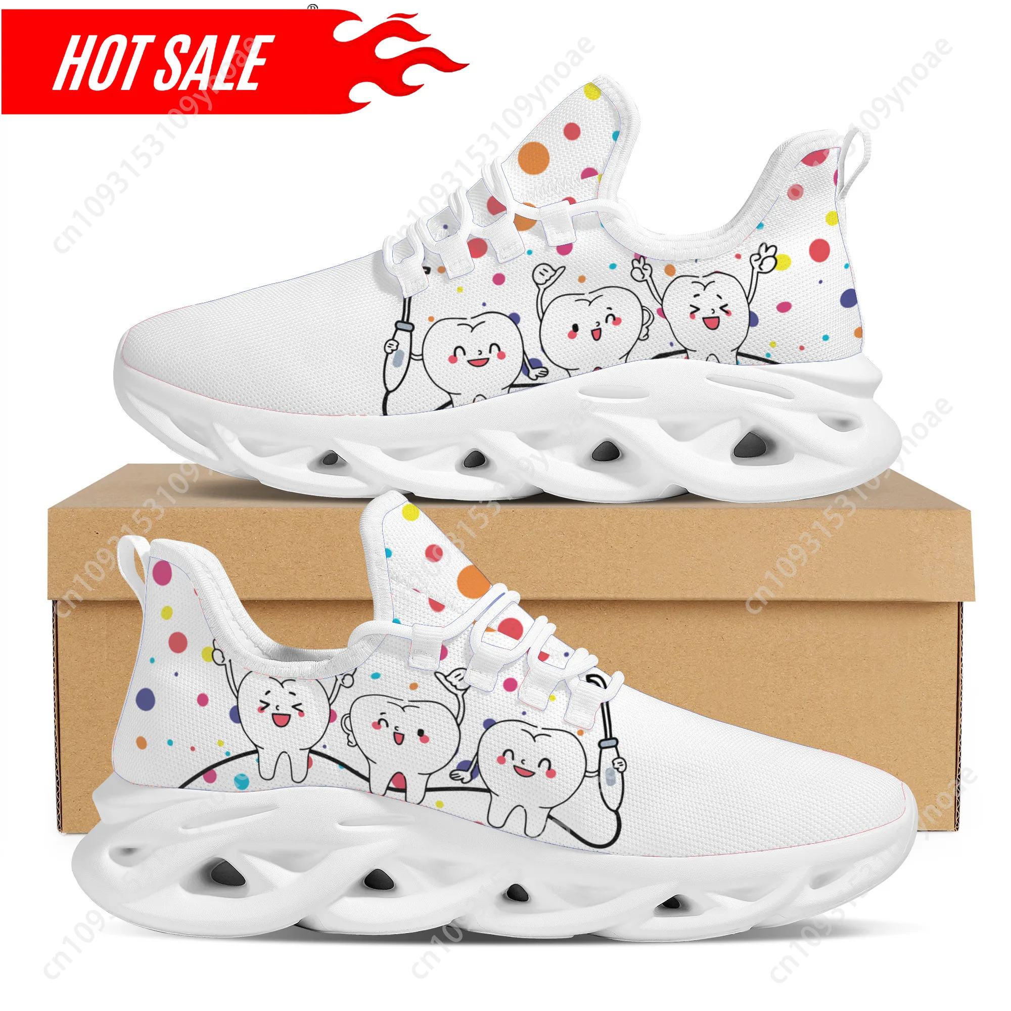 Mens Fashion Trainers - Nova tendência feminina apartamentos dos desenhos