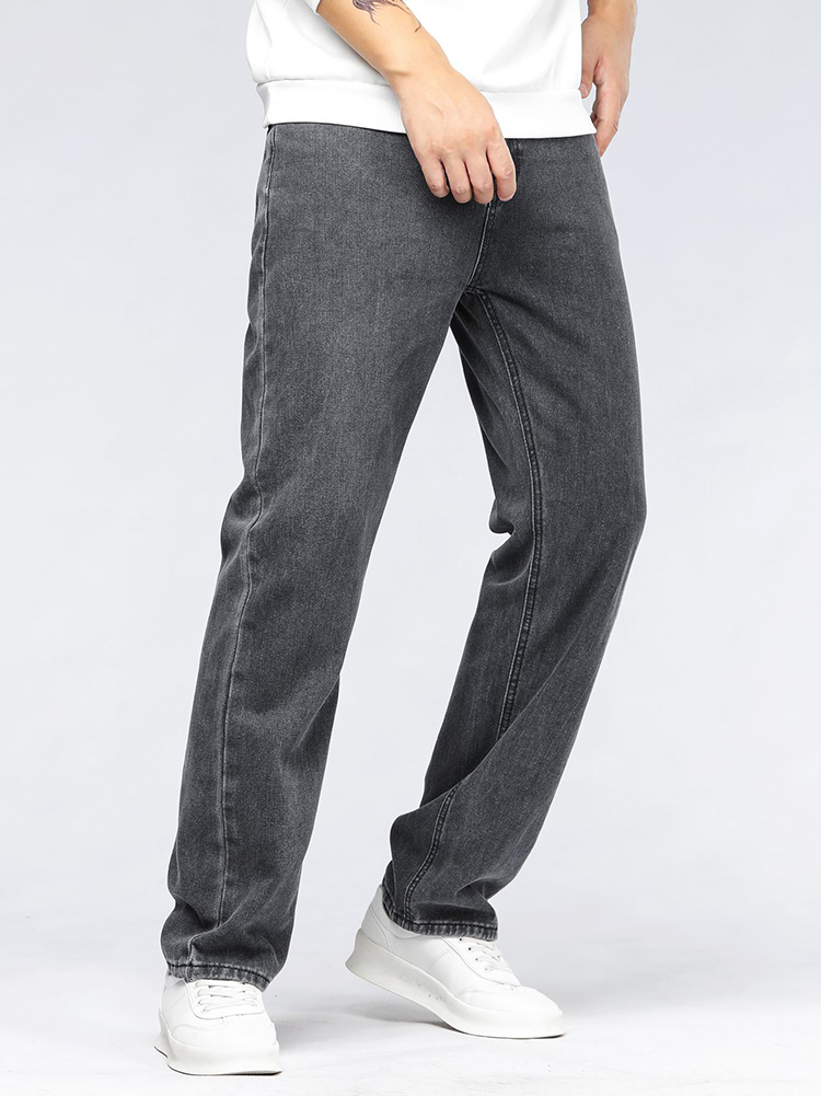 Calças Jeans Masculinas Estilo - Men'S Fashion Grey Jeans avaliação e preço
