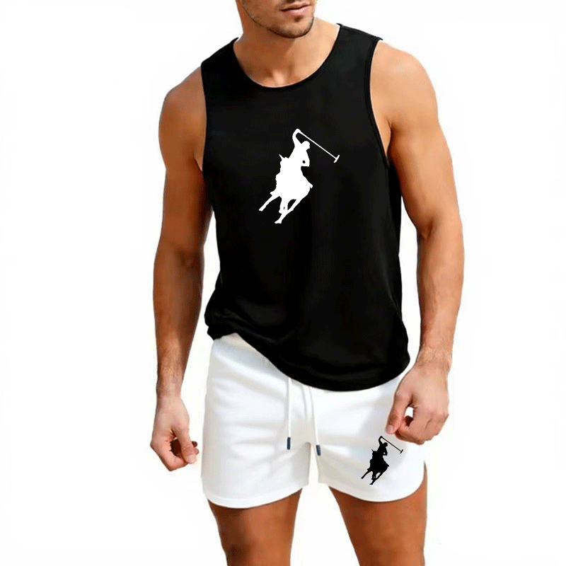 Conjunto de Moda Casual de Ver - Mens Fashion Summer avaliação e preço