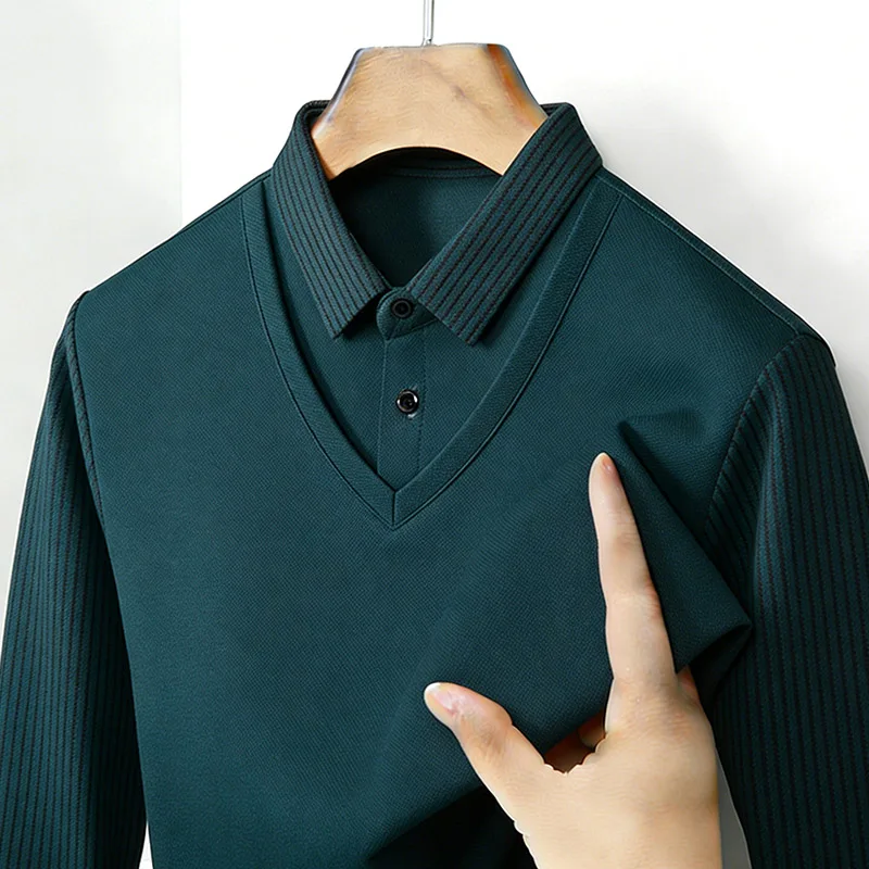 Camisa Masculina com Gola em V - Mens Fashion Clothes avaliação e preço