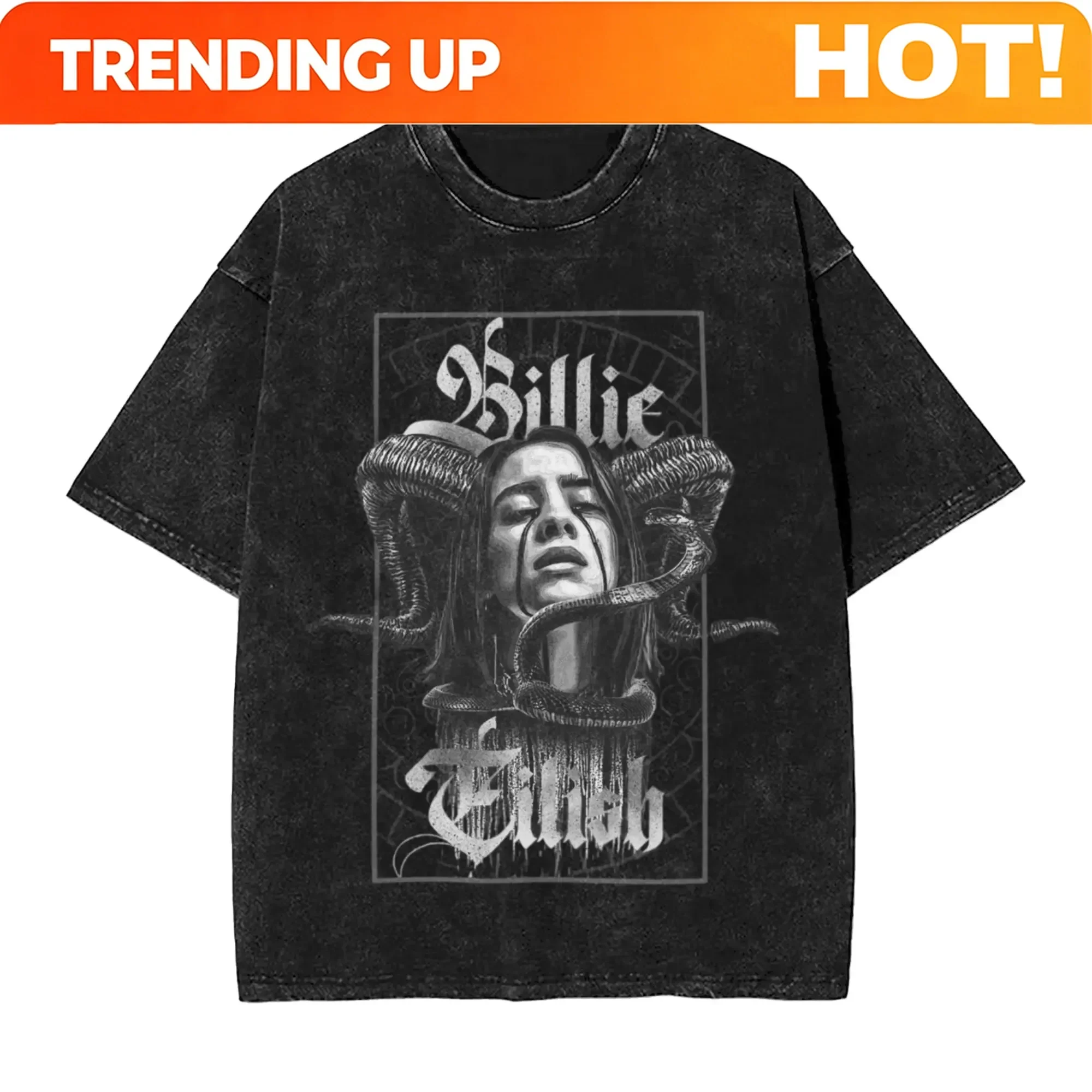 Camiseta Personalizada Billie  - Poster Men Fashion avaliação e preço