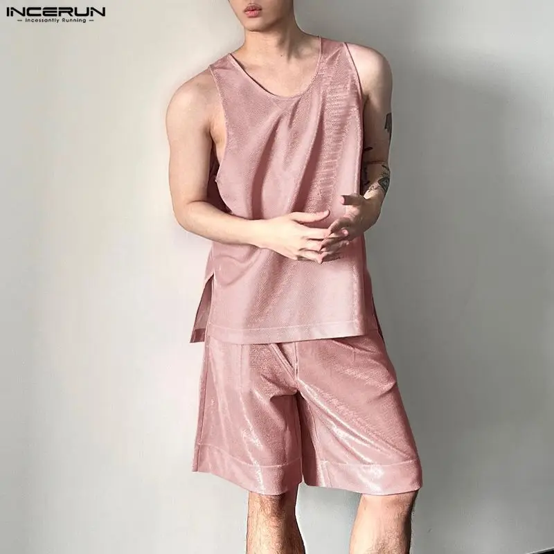 Conjuntos Masculinos INCERUN:  - Mens Fashion Summer avaliação e preço