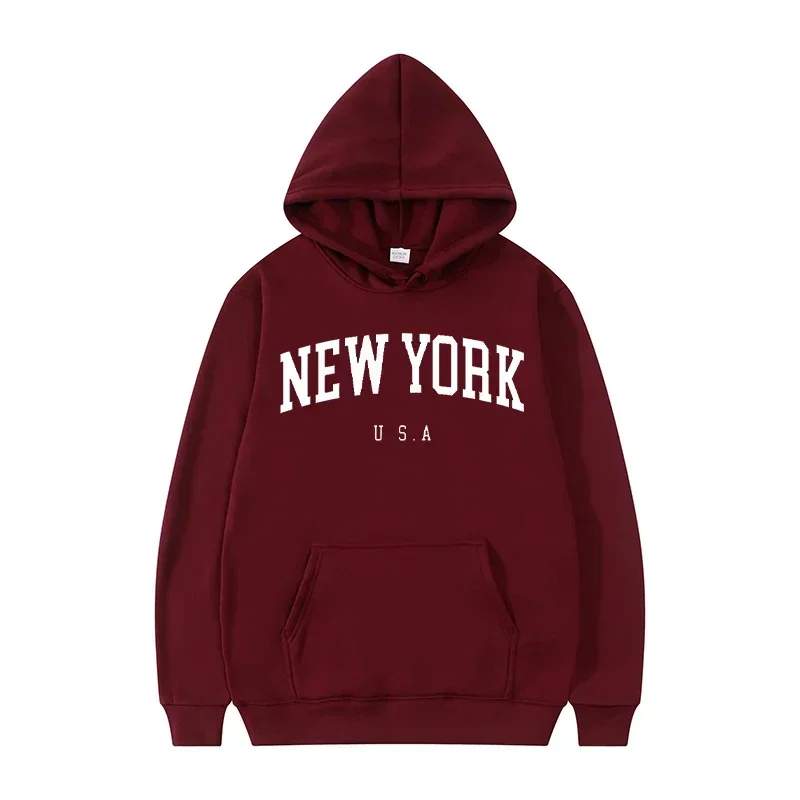Moletom com capuz unissex, est - Men'S Fashion New York avaliação e preço