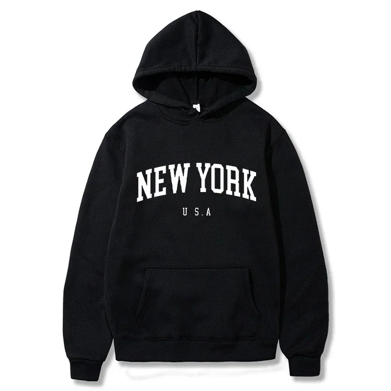 Moletom com capuz unissex, est - Men'S Fashion New York avaliação e preço