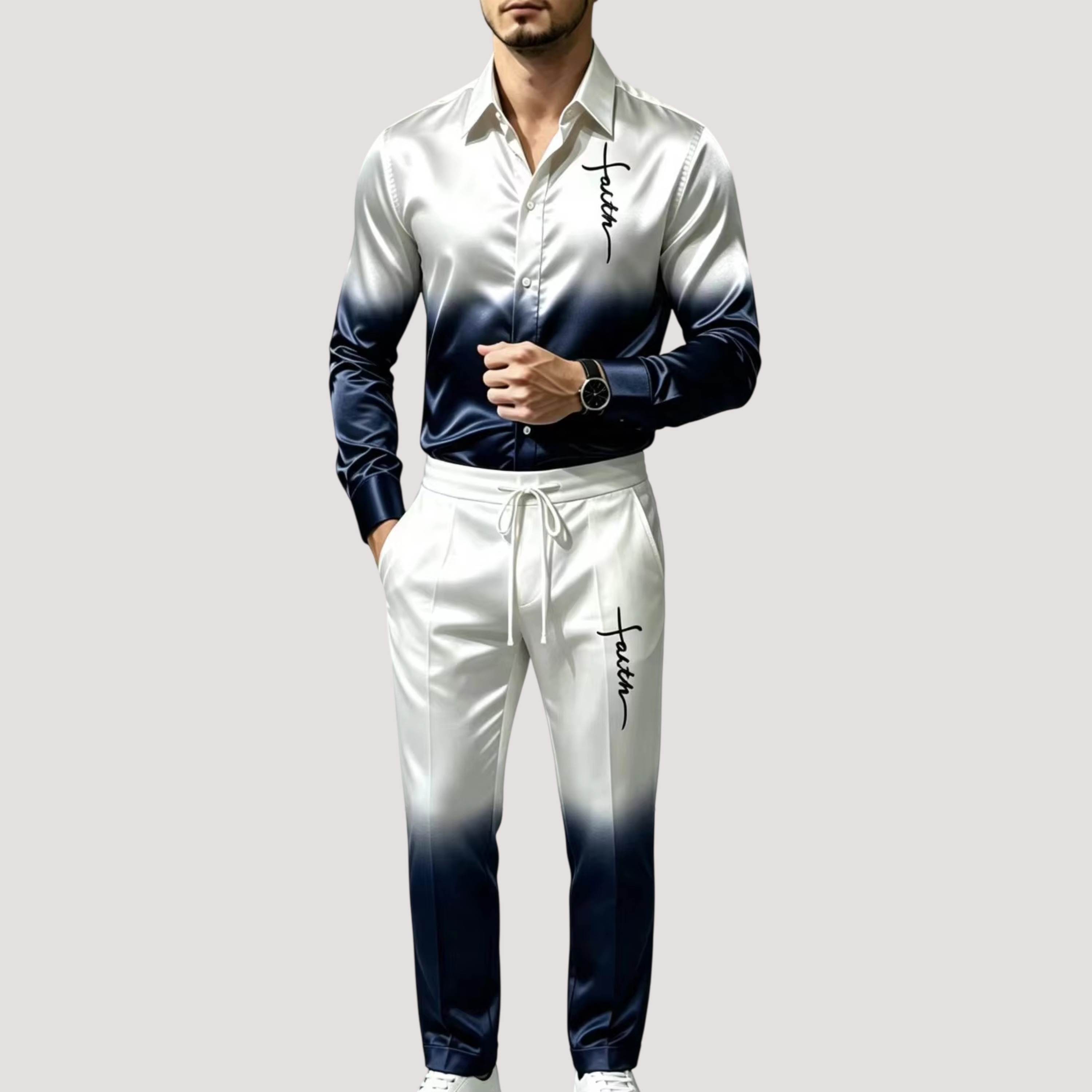 Conjunto de Terno Esportivo Ma - Mens Fashion Clothes avaliação e preço