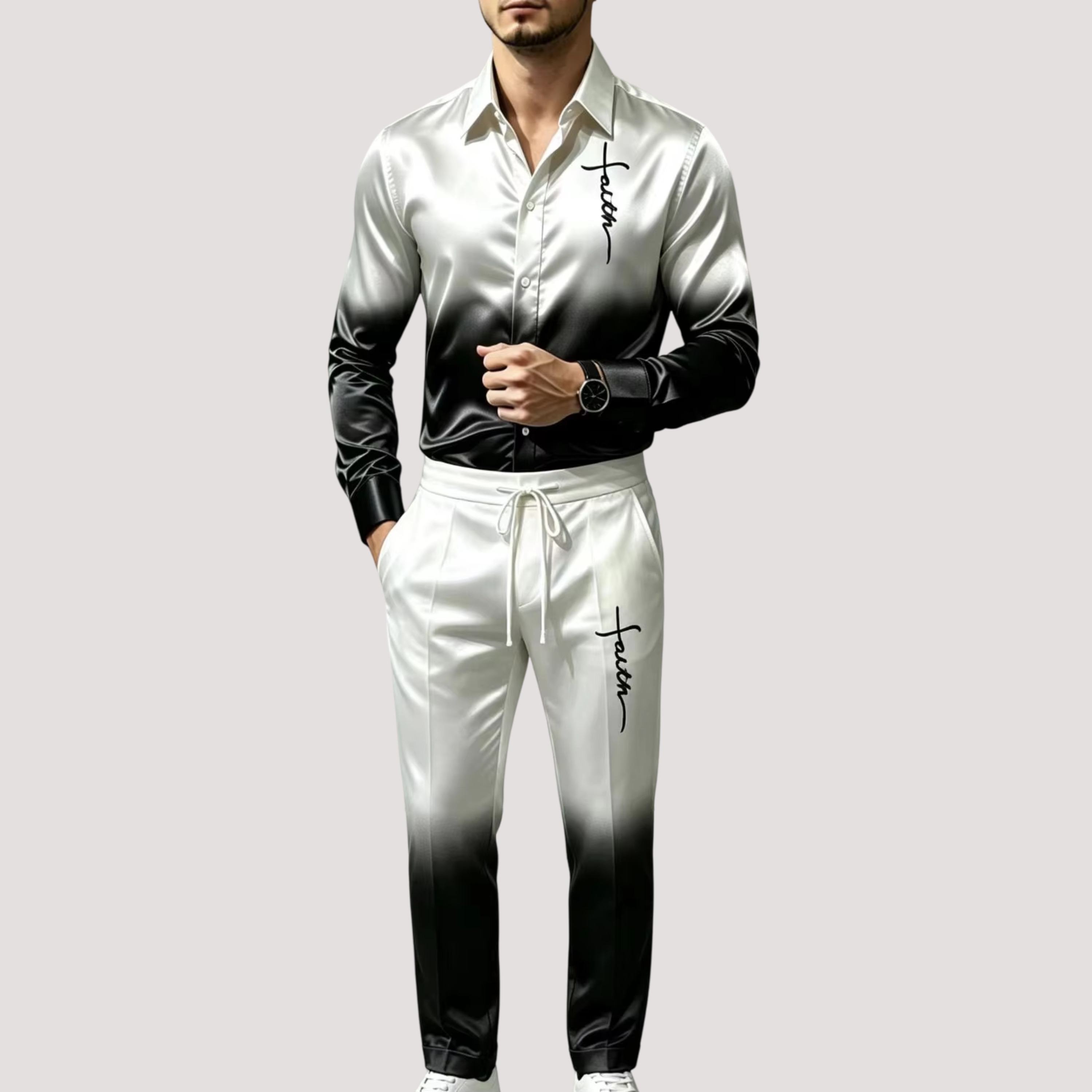 Conjunto de Terno Esportivo Ma - Mens Fashion Clothes avaliação e preço