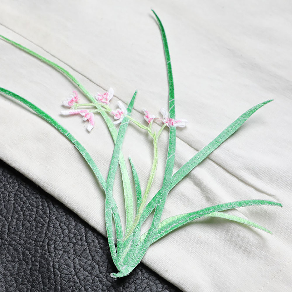 1 peça 20cm x 18cm orquídea bo - Men'S Fashion X avaliação e preço