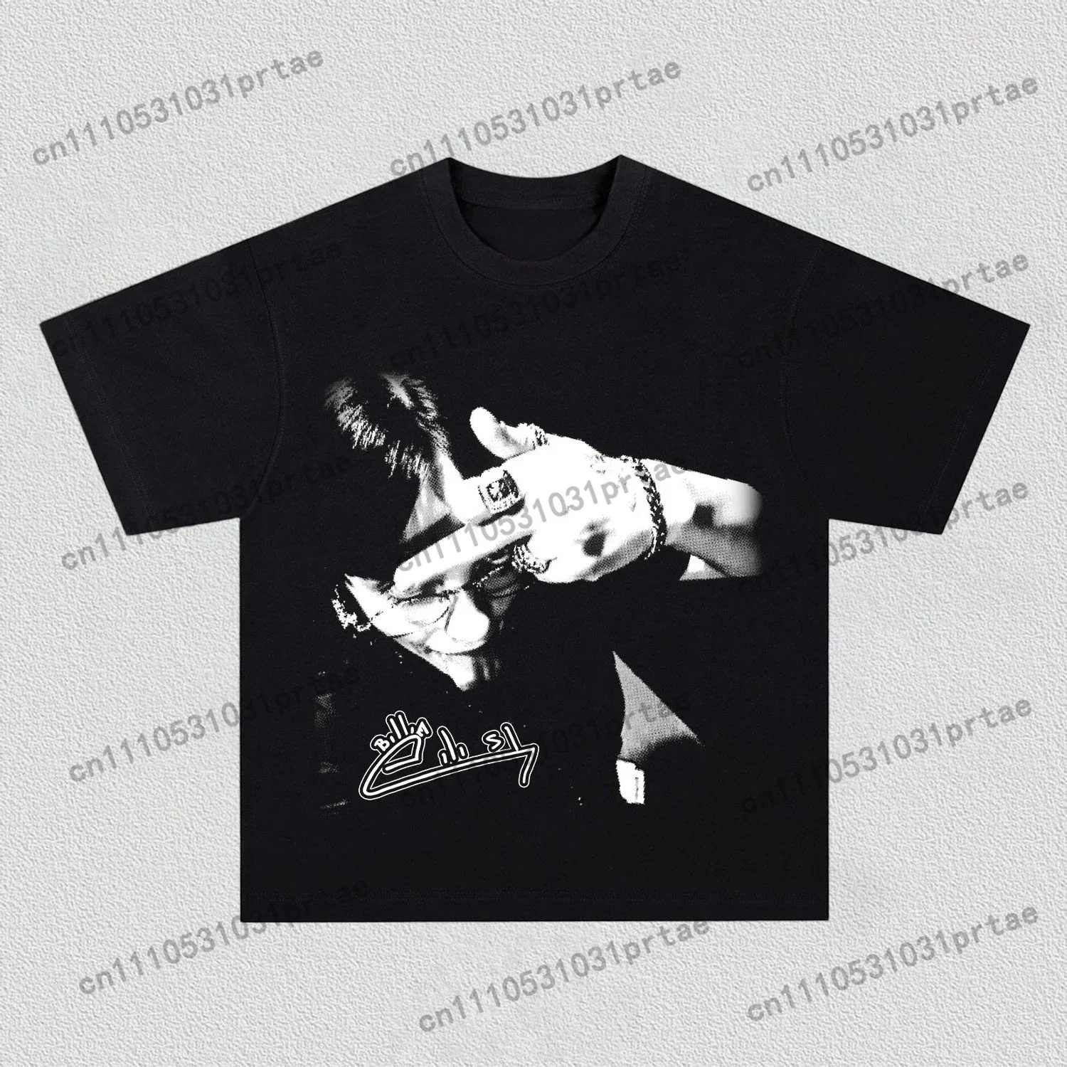 Camiseta com Estampa Gráfica B - Poster Men Fashion avaliação e preço