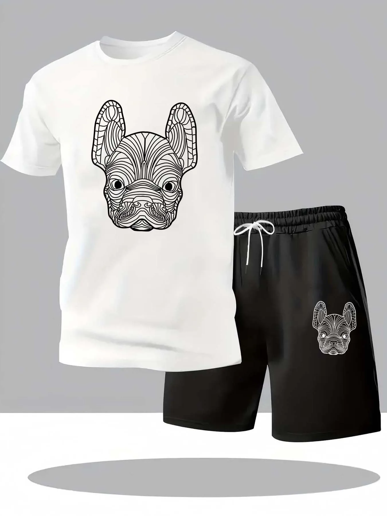 Conjunto de camiseta e shorts  - Men'S Fashion Videos avaliação e preço