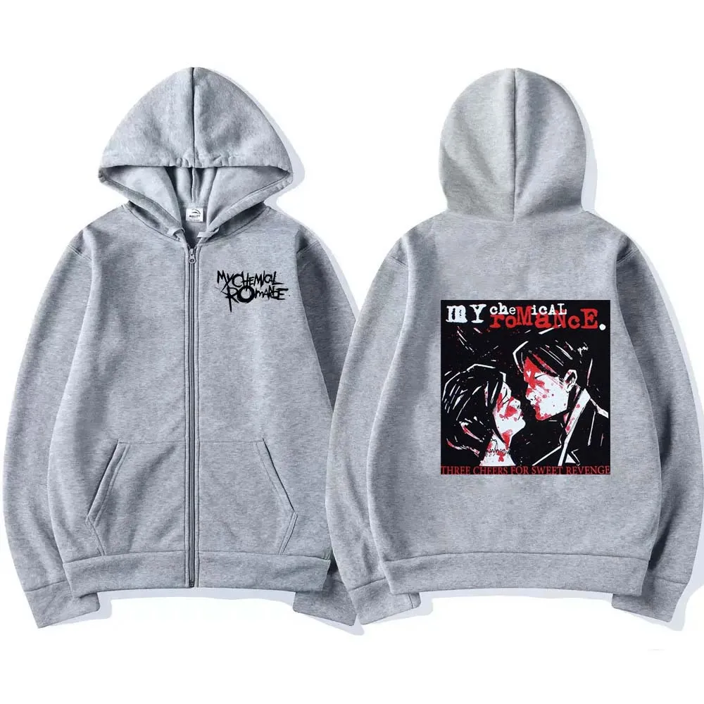 Banda de rock meu romance quím - Mens Fashion Zip Up Hoodies avaliação e preço