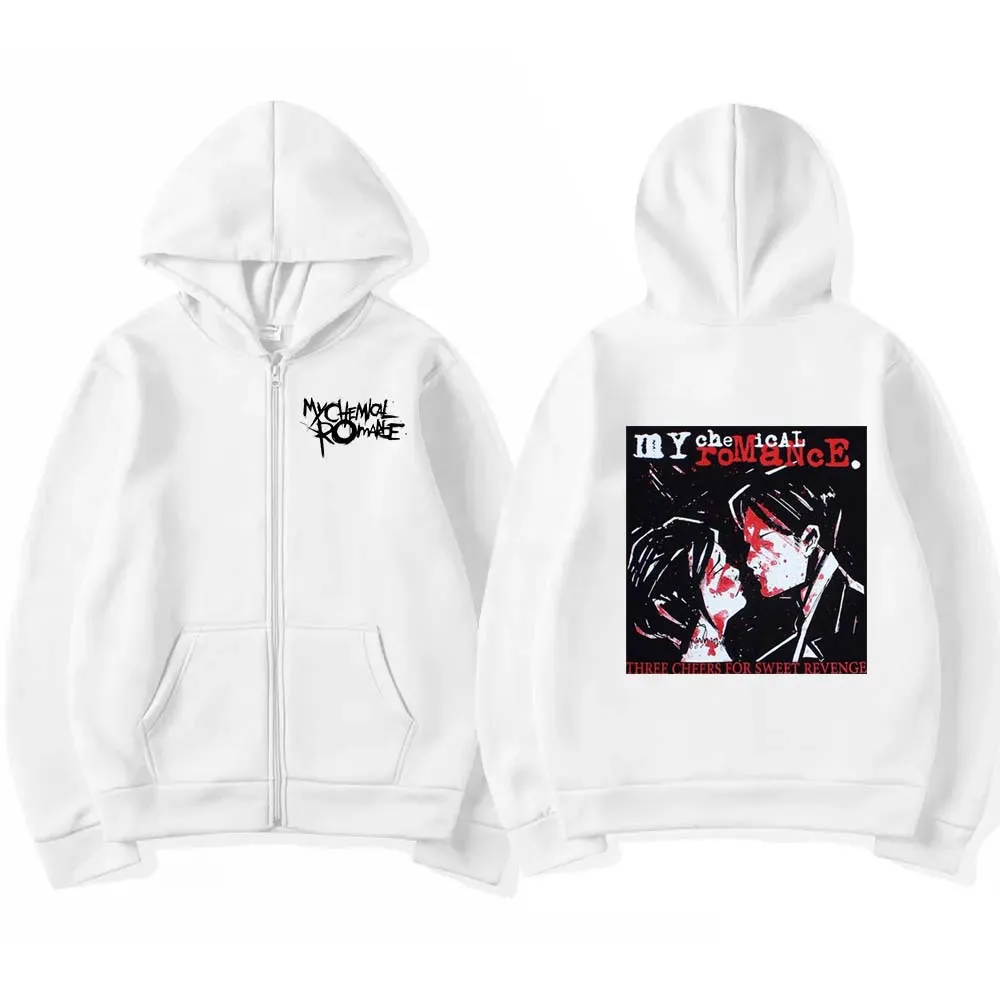 Banda de rock meu romance quím - Mens Fashion Zip Up Hoodies avaliação e preço